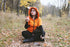 Autumn Women Thumb Sleeve Fox Ears Patchwork Hoodies Kawaii zipper Tracksuit - menochic